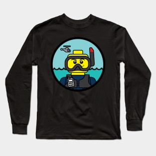 Mini Rescue Swimmer Long Sleeve T-Shirt